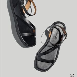 Madewell- The Mabel Asymmetric-Strap Sandal-Women’s Size 8